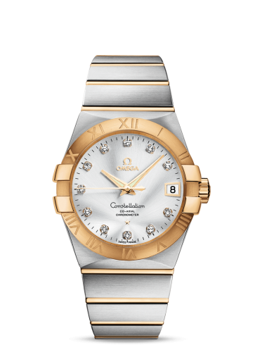 Omega Constellation Co-Axial 38 Stainless Steel / Yellow Gold / Silver